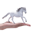Lusitano Grey Horse Toy Realistic Equestrian Model