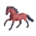 Lusitano Bay Horse Toy Realistic Equestrian Model