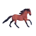 Lusitano Bay Horse Toy Realistic Equestrian Model