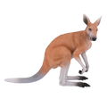 Kangaroo Toy Realistic Australian Wildlife Model