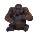 Orangutan Toy Realistic Rainforest Wildlife Figure