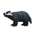 Badger Toy Realistic Woodland Animal Figurine