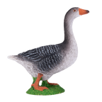 Goose Toy Realistic Farmyard Bird Figurine