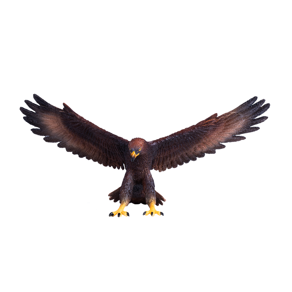 Golden Eagle Toy Realistic Bird of Prey Figurine