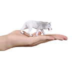 Arctic Wolf Toy Realistic Wildlife Animal Figure