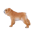 English Bulldog Toy Realistic Pet Figurine