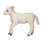 Romney Sheep Lamb Running Realistic Farm Animal Figurine