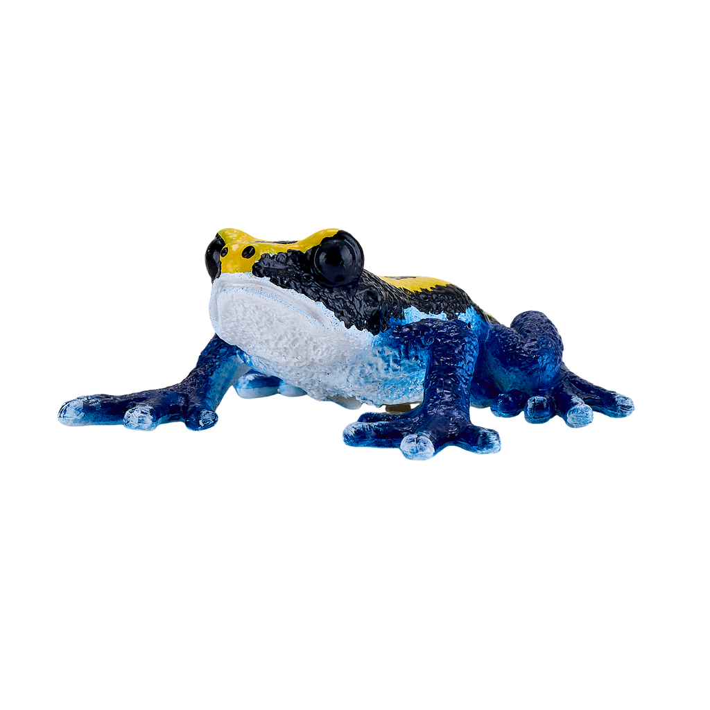 Poison Dart Frog Blue Toy Realistic Rainforest Amphibian