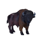 American Bison Buffalo Toy Realistic Wildlife Figurine