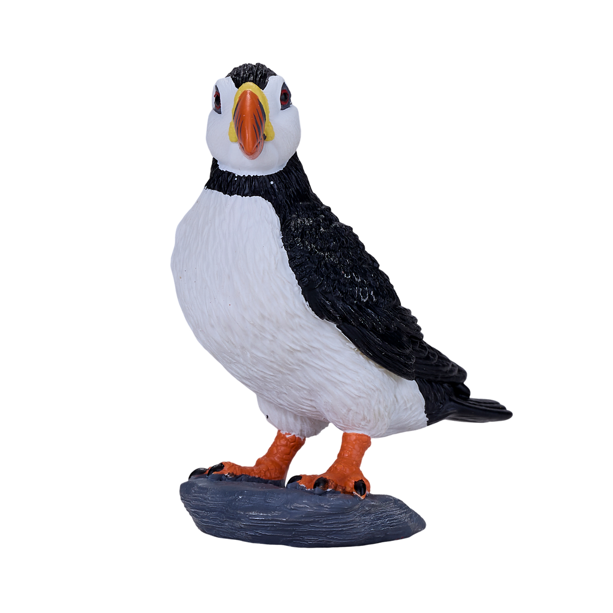 Atlantic Puffin Bird Figurine Realistic Wildlife Model