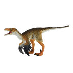 Troodon with Articulated Jaw Realistic Dinosaur Figure
