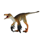 Troodon with Articulated Jaw Realistic Dinosaur Figure