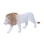 White Lion Toy Realistic Big Cat Figurine