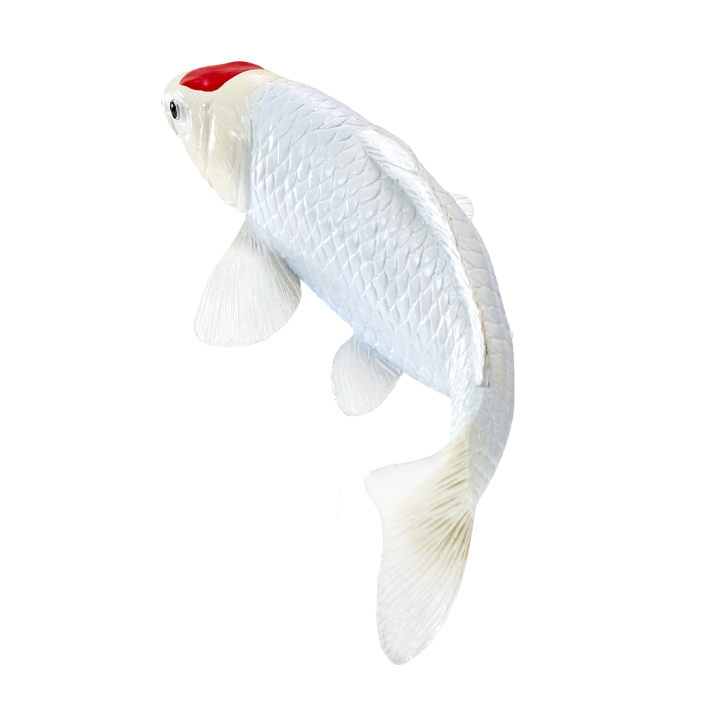 Koi Carp Tancho Toy Realistic Fish Figurine