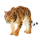 Tiger Hunting Toy Realistic Big Cat Figurine