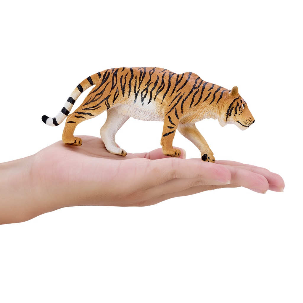 Tiger Hunting Toy Realistic Big Cat Figurine