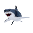 Great White Shark Toy Realistic Ocean Predator Model