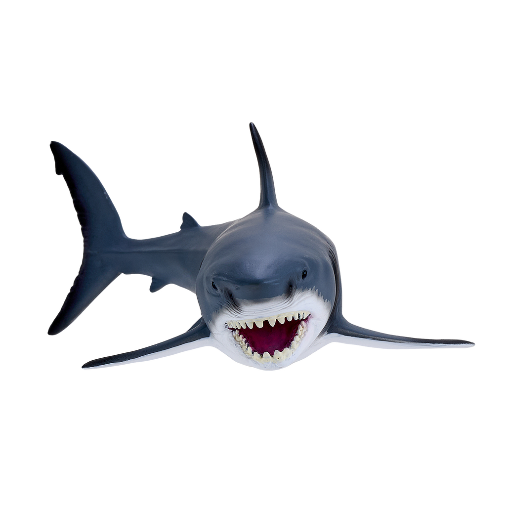 Great White Shark Toy Realistic Ocean Predator Model