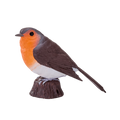 Robin Bird Toy Realistic Wildlife Figurine