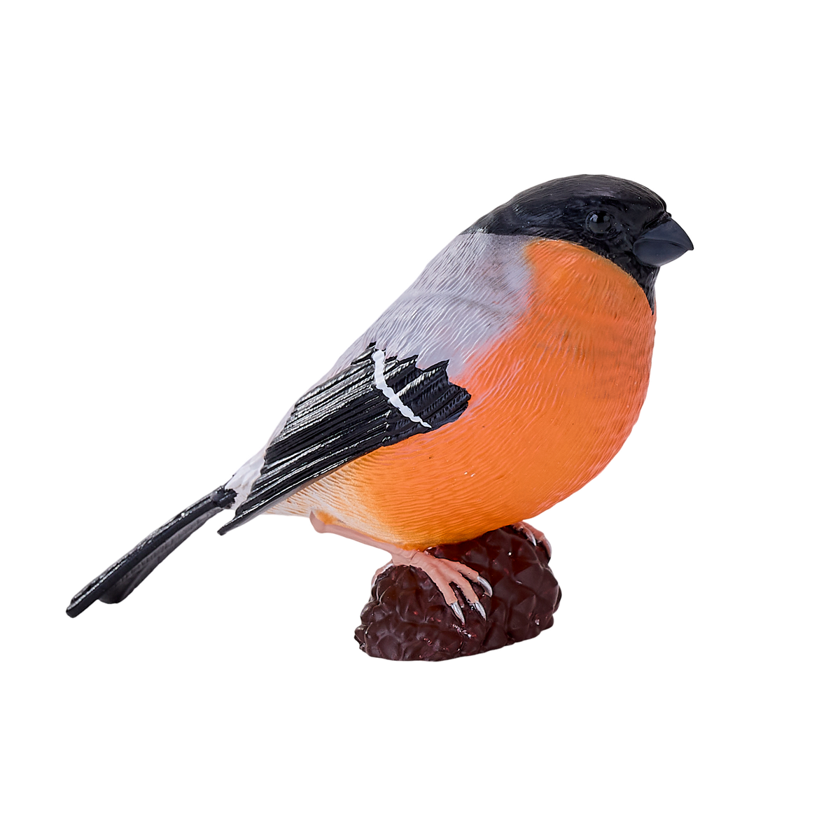 Bullfinch Bird Toy Realistic Wildlife Figurine