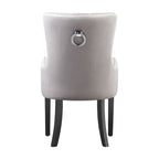 LUX Velvet Dining Chair (with armrests)