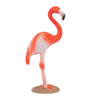 American Flamingo Toy Realistic Exotic Bird Figurine