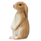 Rabbit Sitting Toy Realistic Small Animal Figurine