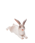 Rabbit Lying Down Toy Realistic Small Animal Figurine