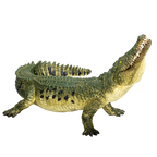 Crocodile with Articulated Jaw Realistic Reptile Model