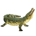 Crocodile with Articulated Jaw Realistic Reptile Model
