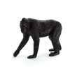 Black Crested Macaque Toy Realistic Primate Figurine
