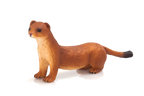 Stoat Toy Figure Realistic Small Mammal Model