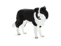 Border Collie Dog Toy Realistic Pet Figurine 7.5x7.5x5cm