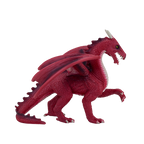 Red Dragon Toy Fantasy Mythical Creature Figure