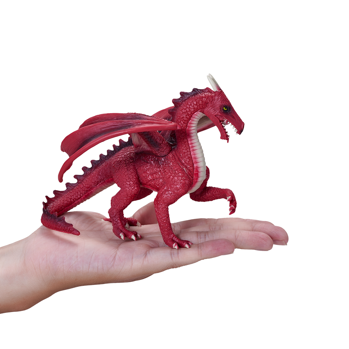 Red Dragon Toy Fantasy Mythical Creature Figure