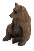 Grizzly Bear Cub Toy Realistic Wildlife Animal Model