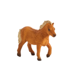 Shetland Foal Toy Figure Realistic Horse Figurine