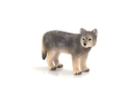 Timber Wolf Cub Toy Realistic Wildlife Figure