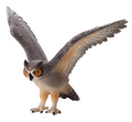Great Horned Owl Toy Realistic Bird of Prey Model