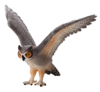 Great Horned Owl Toy Realistic Bird of Prey Model