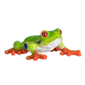 Red-Eyed Tree Frog Toy Realistic Rainforest Amphibian Figure