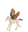 Rainbow Pegasus Baby Fantasy Horse Figure
