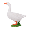 White Goose Toy Realistic Farm Animal Figurine
