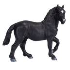 Percheron Horse Toy Realistic Equestrian Model