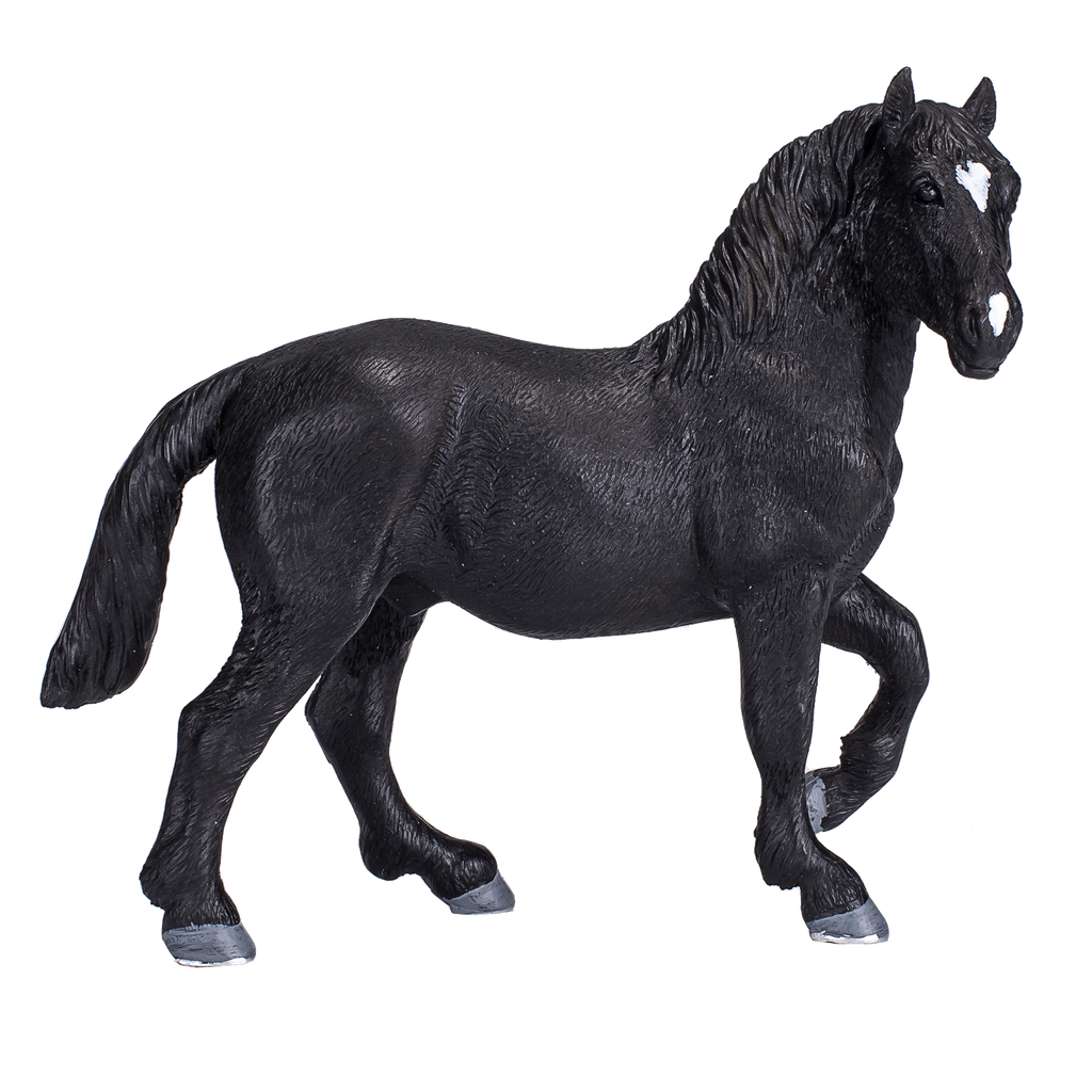 Percheron Horse Toy Realistic Equestrian Model