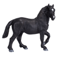 Percheron Horse Toy Realistic Equestrian Model