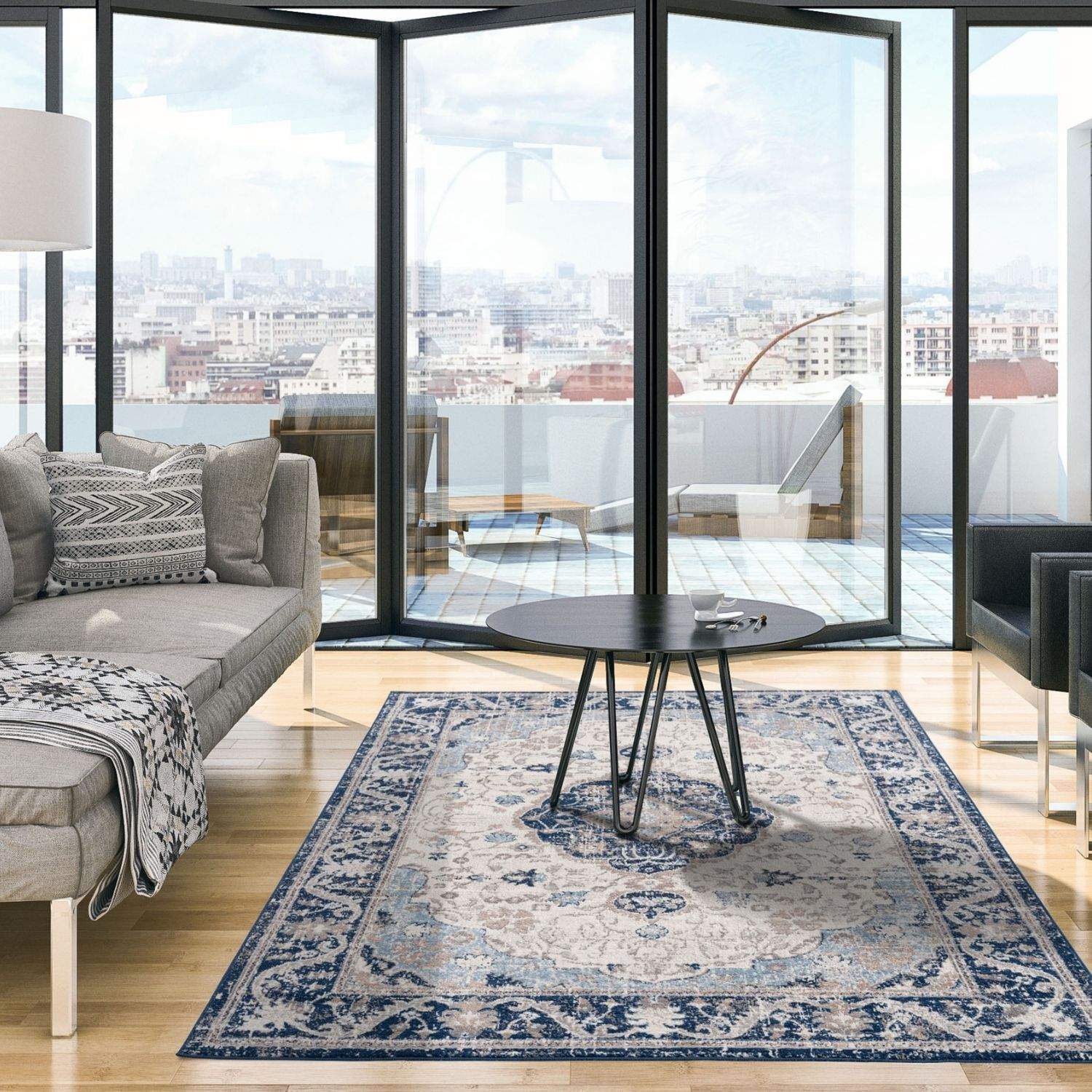 Montana Oriental Blue Rug
