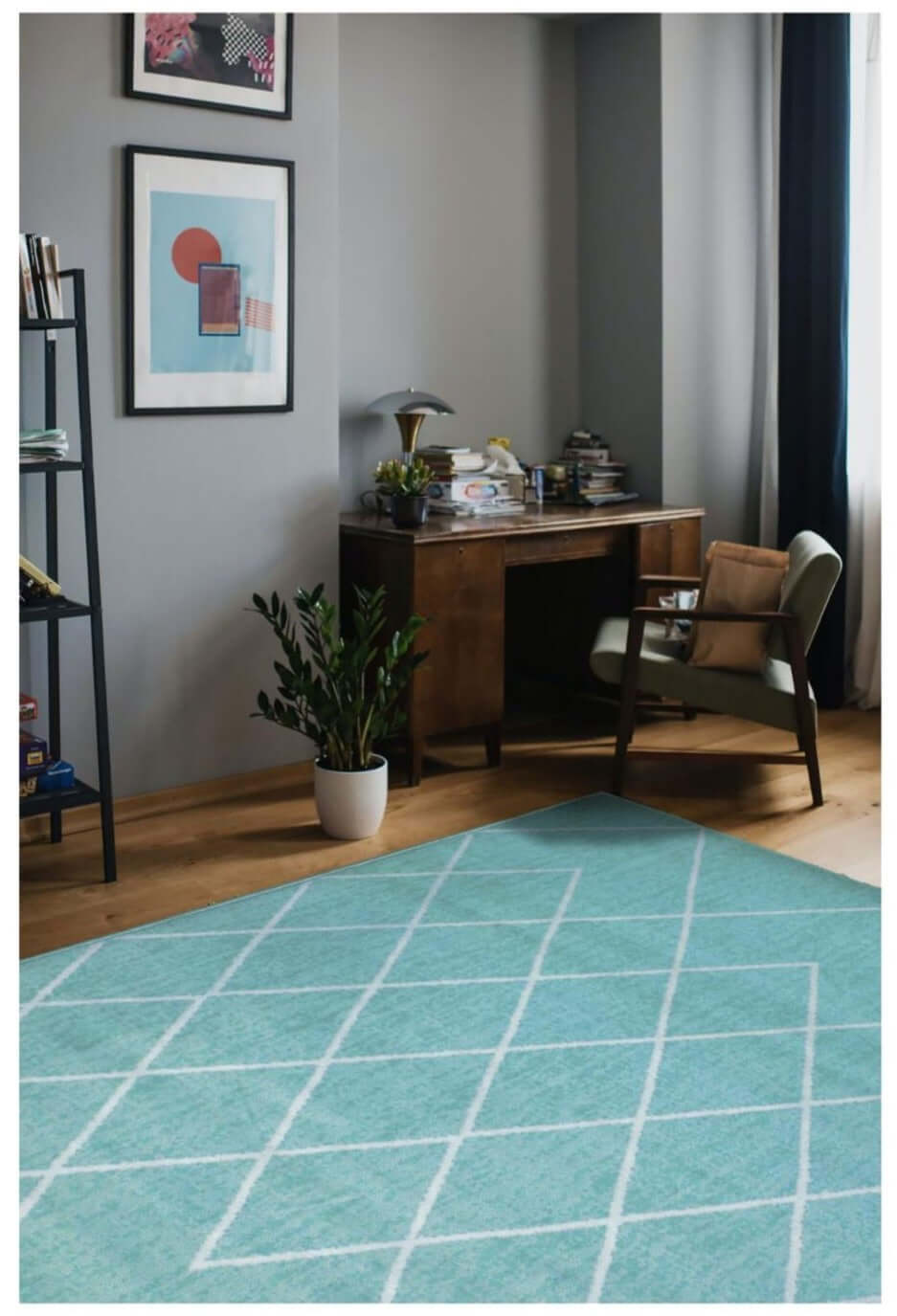 Maestro Berber Duck Egg Blue Rug