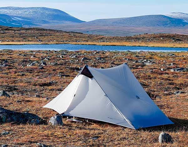 3FULGear Lanshan 2 / 4 Season / Grey Hiking Pole Tent