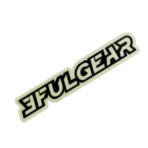 3F UL GEAR Glow In The Dark Sticker